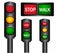 Various traffic lights