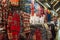 Various type of colorful children costume selling at the Chatuchak weekend market in Bangkok