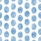 Various Unique Fingerprints Seamless Pattern Background. Vector