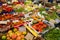 Various vegetables product sold in the market