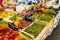 Various vegetables product sold in the market