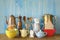 Various vintage kitchenware