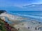 Varkala beach image from cliff