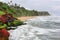 Varkala tropical beach Kerala, India