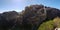 Varlaam monastery panorama at Meteora rock monastery complex in