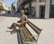 VARNA, BULGARIA - MAY 02, 2017: Monument to city citizen resting
