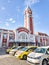 Varna, Bulgaria, Nov 19, 2022; Train station and taxi