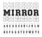 Varsity mirror font, college alphabet, sport font, letters and numbers. Sports echo font for t-shirts. College alphabet, great des