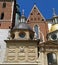 Vasa Dynasty Chapel & Wawel Cathedral Entrance Gate in Krakow, Poland