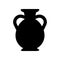 Vase icon vector. amphora illustration sing. jug symbol. antique logo.