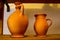 Vases and pottery vessels decorative craft products made of clay and natural ceramic materials