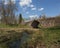 Vasilevo, Torzhok. Bouldery stone arch Bridge (Chertov Bridge)