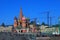 Vasilevsky descent and Saint Basils church.