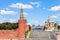 Vasilevsky Descent, Walls and Towers in Moscow