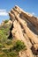 Vasquez Rocks landscape - slanted