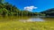 Vassacher See - A small bathing lake in Vassach, near to Villach, Carinhtia, Austria.