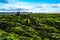 The vast area of Eldhraun, in Iceland, covered by woolly moss