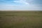 Vast area of the Masaai Mara Reserve, with impala herd. Aerial view. Kenya, East Africa safari