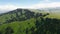 Vast grasslands and mountains in a fine day