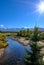 Vast mountain range seen on the US-Candian border on the east coast.