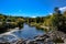 Vast mountain range seen on the US-Candian border on the east coast.