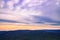 Vast Mountain sunset landscape horizon panorama