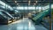 Vast Room Filled With Bottles and Bins at Garbage Processing Plant