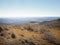 Vast view of southern Utah from Larb Hollow Overlook in late autumn, from mountaintop pass