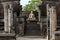 The Vatadage which forms part of the Quadrangle at the ancient Sri Lankan capital at Polonnaruwa in Sri Lanka.