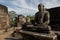 The Vatadage which forms part of the Quadrangle at the ancient Sri Lankan capital at Polonnaruwa in Sri Lanka.