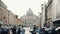 Vatican city, view of the capital of christ from Rome, Italy