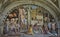 Vatican frescoes. Italy