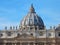 Vaticano - Particolare della facciata della Basilica di San Pietro