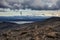 Vatnajokull Glacier as viewed from Askja volcano Highlands of Iceland Scandinavia