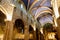 Vaulted Gothic ceiling in a church