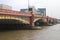 Vauxhall Bridge. London. England