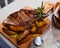 Veal entrecote with fried potatoes