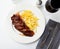 Veal entrecote with side dish of French fries