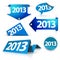 Vector 2013 Labels, stickers, pointers, tags