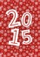 Vector 2015 Happy New Year background with