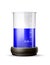Vector 3d chemical laboratory tubes blue liquid