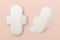 Vector 3d Realistic Menstrual Hygiene Products - Sanitary Pad Icon Set Closeup Isolated. Feminine Hygiene Icons -