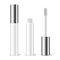 Vector 3d Realistic Plastic Closed, Opened White Lip Gloss, Lipstick, Concealer Package, Silver Cap Set Isolated. Glass