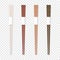 Vector 3d Realistic Wooden Chopsticks Set Closeup Isolated. Design Template of Food Sticks, Asian Bamboo Utensils