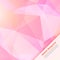 Vector abstract background. Polygon pink and card