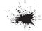 Vector abstract black spray drops