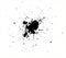 Vector abstract black spray drops