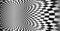 Vector abstract black and white grid optical illusion background