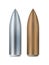 Vector abstract bullet set, army weapon equipment