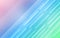 Vector Abstract Diagonal Stripes Texture in Pastel Green, Blue and Pink Gradient Background